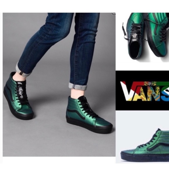 Vans X Harry Potter Sk-8 Hi Platform Dark Arts - Picture 5 of 15